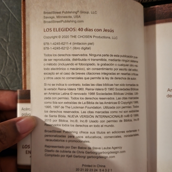 Los Elegidos - el Libro Uno by Amanda Jenkins (Spanish) Leather Books (2) New - Picture 4 of 4